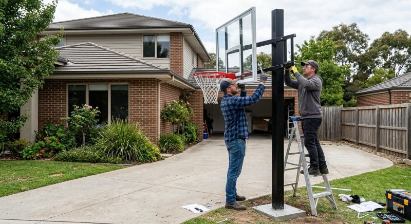Basketball Goal Installation in Denver, CO