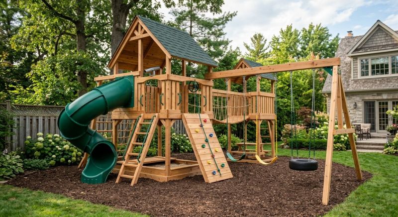 Jungle Gym Installation in Kansas City, MO