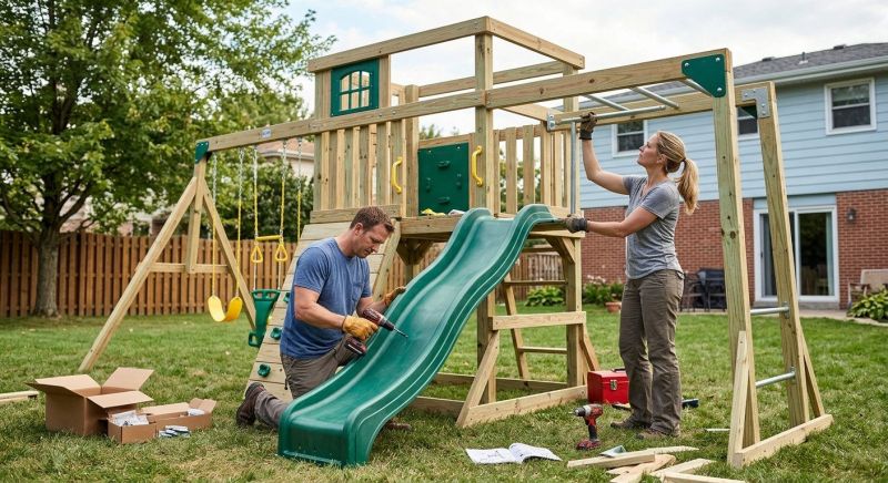 Play Equipment Installation in Kansas City, KS