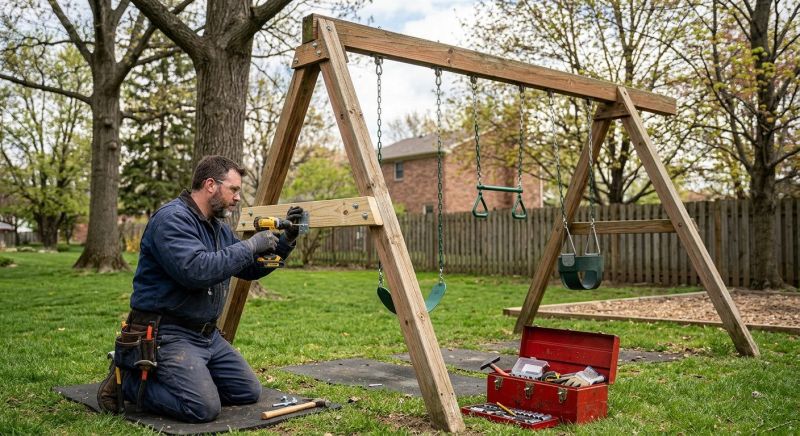 Swing Set Repair in Alpharetta, GA