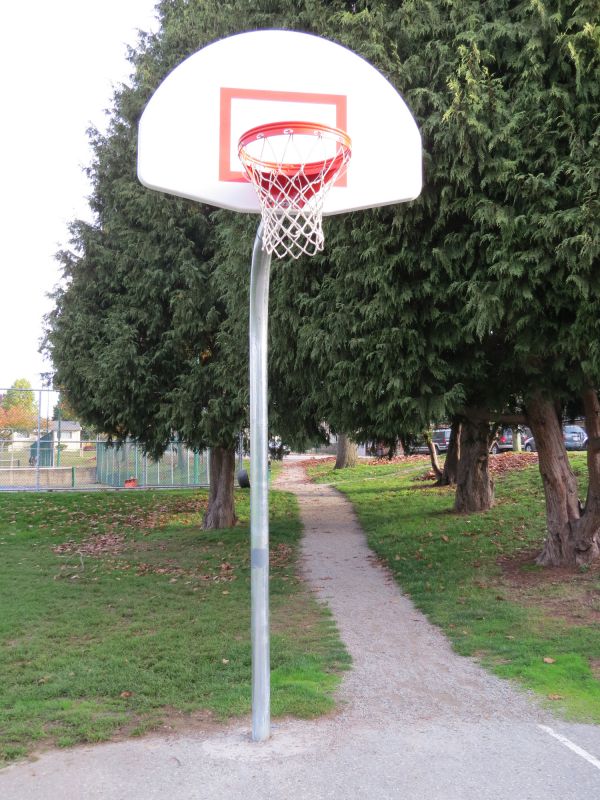 Basketball Goal Installation