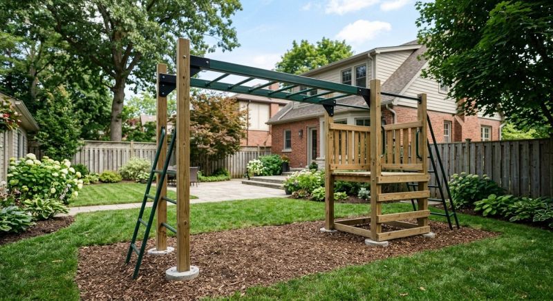 Monkey Bars Installation in Boulder, CO