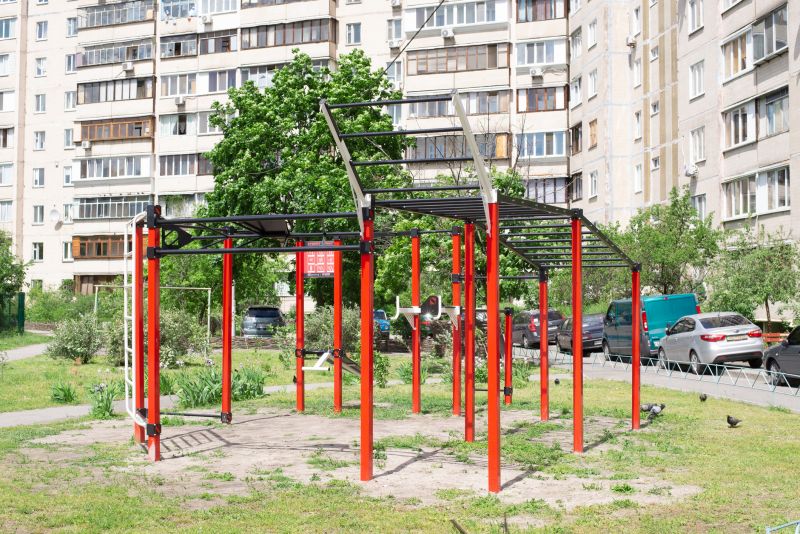 Monkey Bars Installation in Overland Park, KS