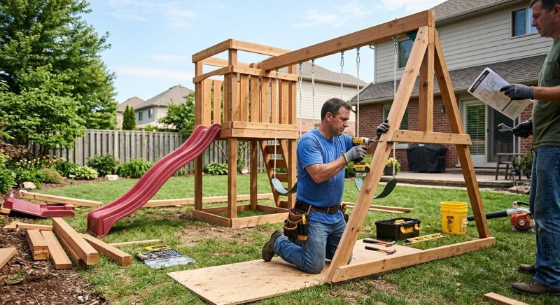 Play Equipment Installation in Kansas City, KS