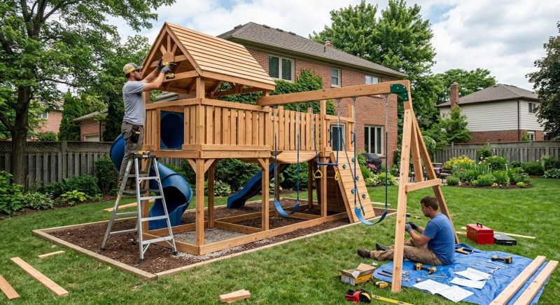 Play Set Installation in Boulder, CO