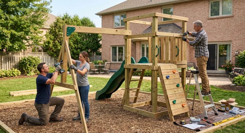 Playground Equipment Assembly in Denver, CO