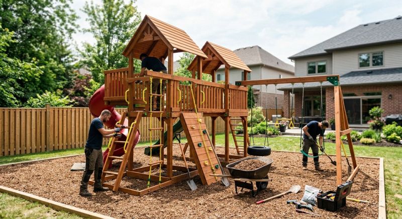 Playground Installation in Prescott Valley, AZ