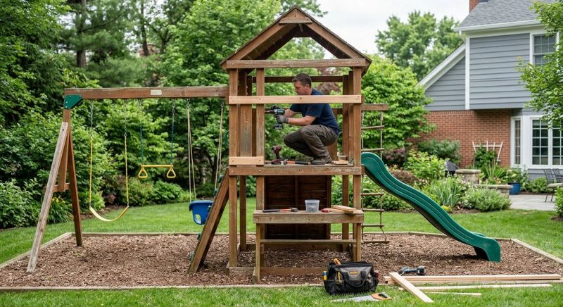 Playset Repair in Denver County, CO