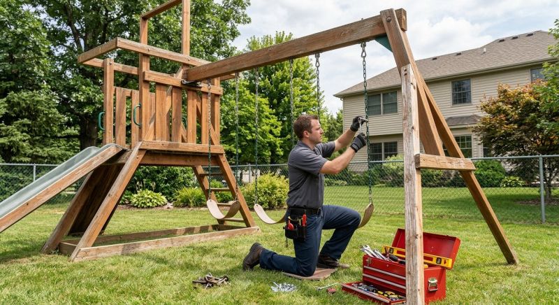 Playset Repair in Denver County, CO