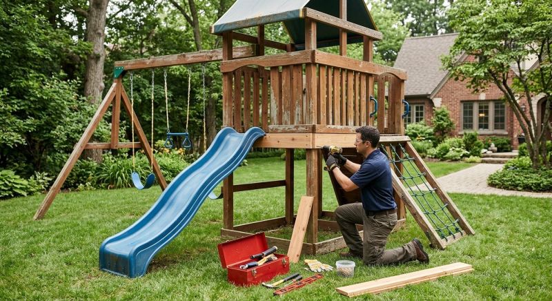Playset Repair in Kansas City, MO