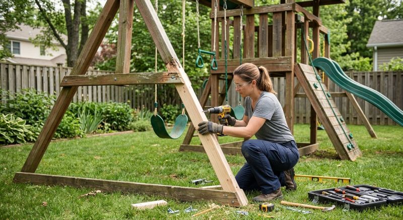 Swing Set Repair in Boulder, CO