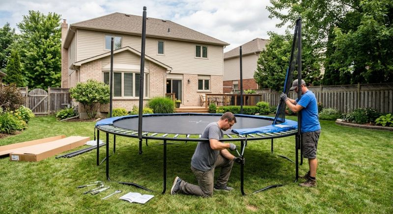 Trampoline Installation in Longmont, CO
