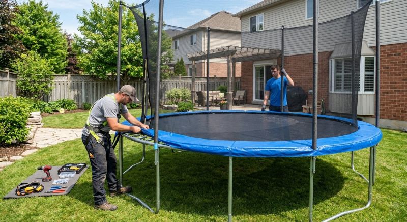 Trampoline Installation in Olathe, KS