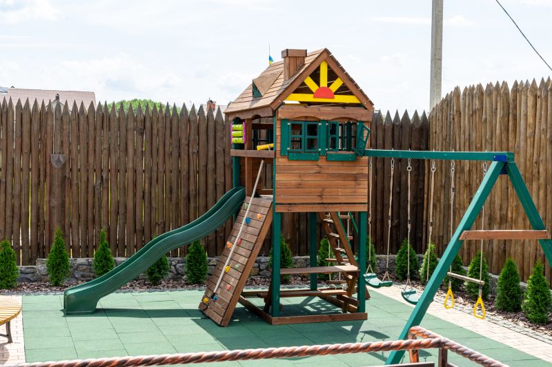 Wooden Playset Installation in Longmont, CO